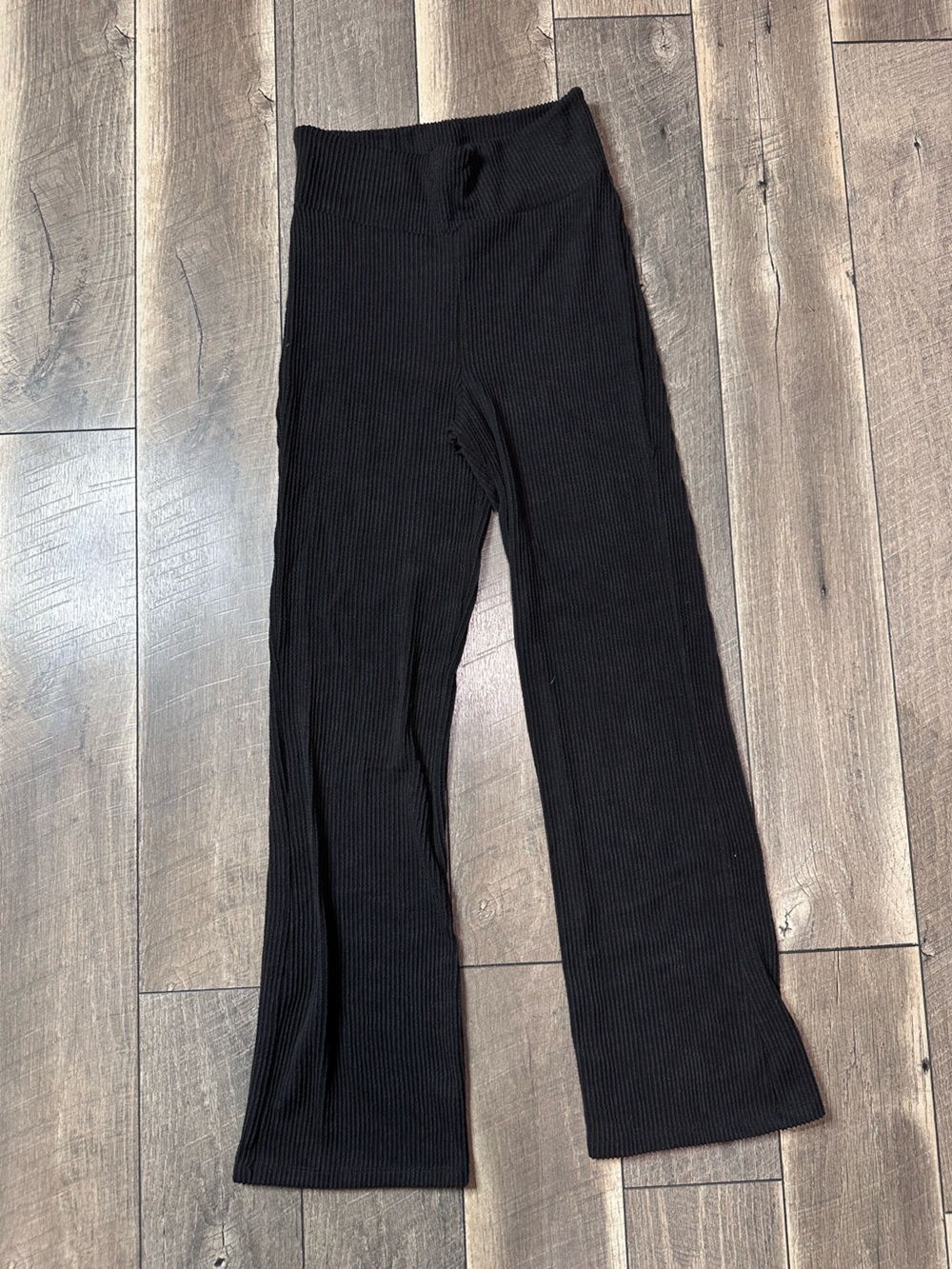 White Birch Black Yoga Pants